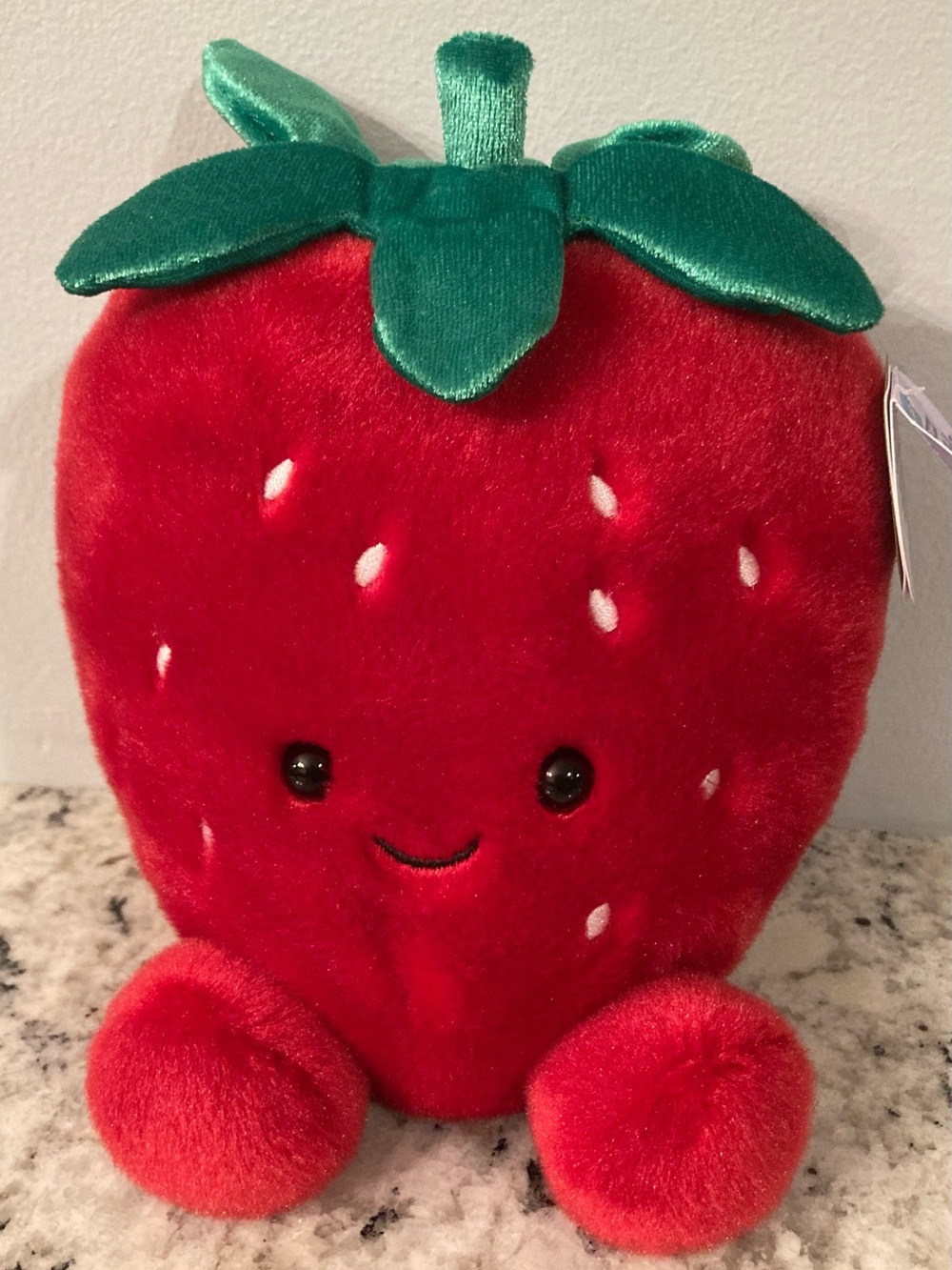 NWT Aurora  Palm Pals Party Size Plush “Juicy Strawberry”